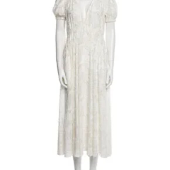Cult Gaia Cream Midi Dress - Picture 7 of 7